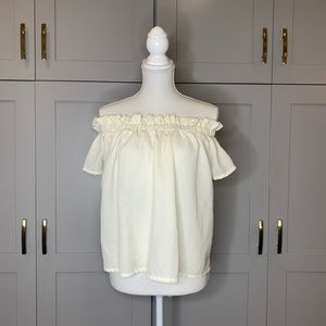Ivory Off Shoulder Top
